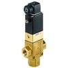 Solenoid valve 3/2 fig. 33350 series 6430 brass/NBR normally closed orifice 12 mm 24V DC 1/2" BSPP
